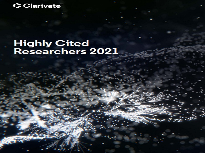 Relatório dos pesquisadores altamente citados em 2021