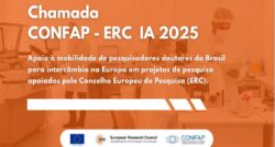 CONFAP lança chamada 2025 em parceria com o Conselho Europeu de Pesquisa para apoiar a mobilidade internacional de pesquisadores doutores