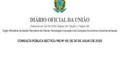 Aberta Consulta Pública para modernizar a pesquisa clínica no Brasil