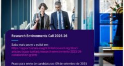British Council abre inscrições para o Research Environment Grants 2025-26